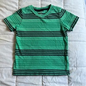 Gymboree - Short Sleeved T-Shirt - Green & Navy - Sz: 18-24M